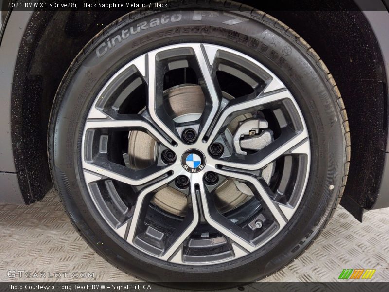Black Sapphire Metallic / Black 2021 BMW X1 sDrive28i