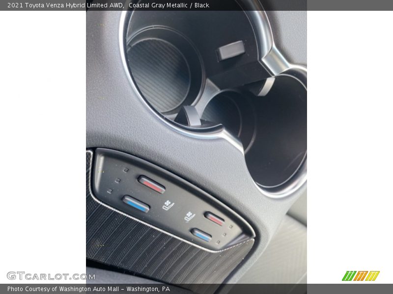Coastal Gray Metallic / Black 2021 Toyota Venza Hybrid Limited AWD