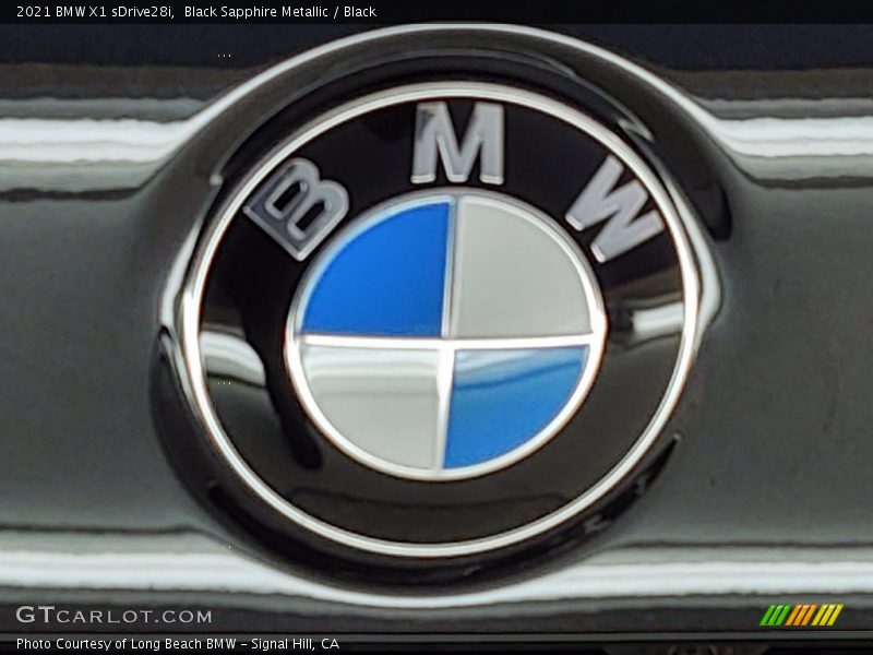 Black Sapphire Metallic / Black 2021 BMW X1 sDrive28i