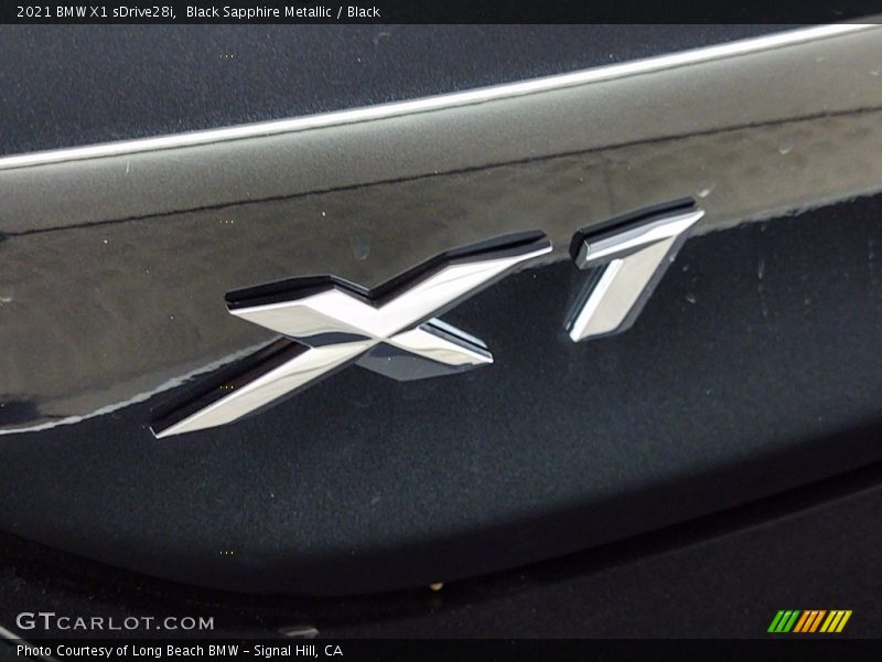 Black Sapphire Metallic / Black 2021 BMW X1 sDrive28i