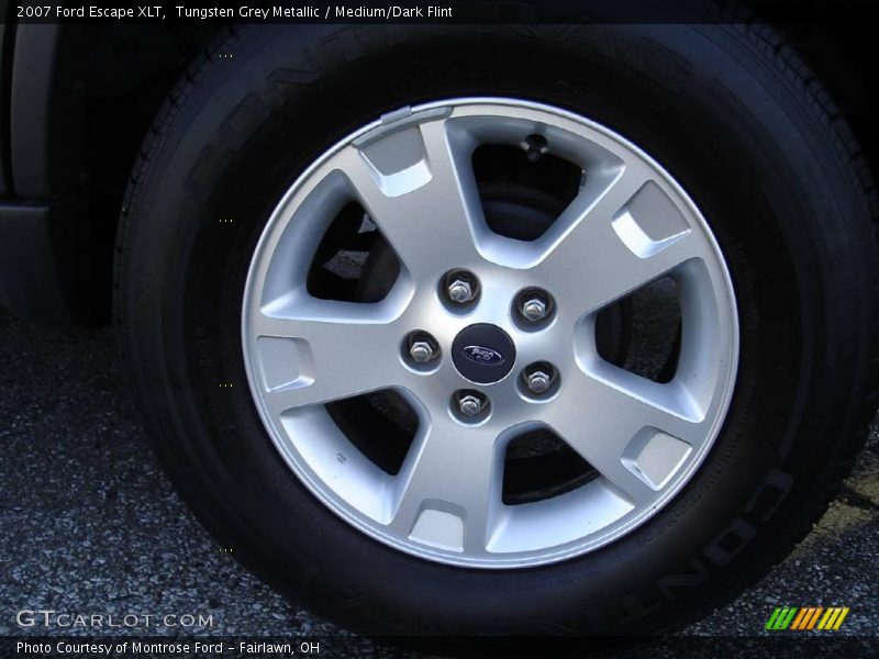 Tungsten Grey Metallic / Medium/Dark Flint 2007 Ford Escape XLT