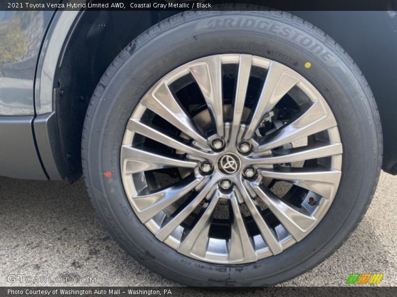 Coastal Gray Metallic / Black 2021 Toyota Venza Hybrid Limited AWD