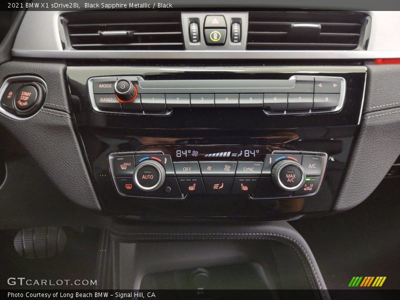 Black Sapphire Metallic / Black 2021 BMW X1 sDrive28i