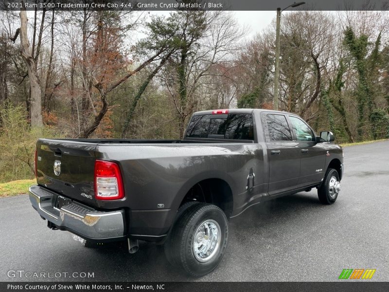 Granite Crystal Metallic / Black 2021 Ram 3500 Tradesman Crew Cab 4x4