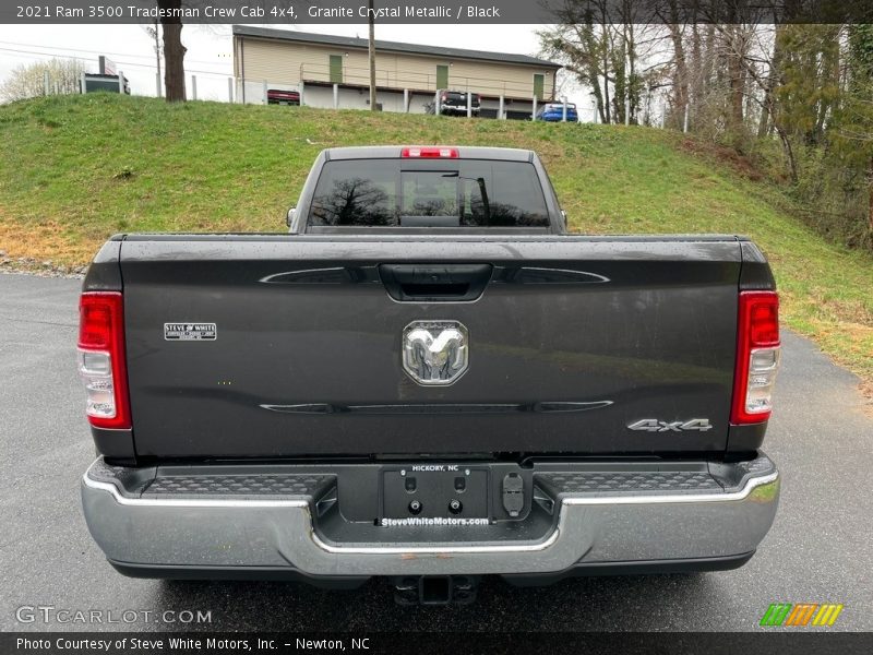 Granite Crystal Metallic / Black 2021 Ram 3500 Tradesman Crew Cab 4x4