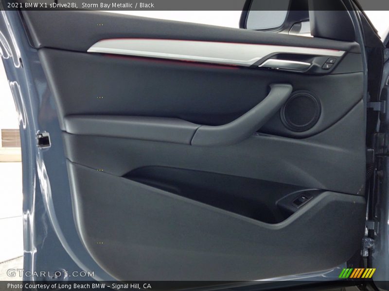 Storm Bay Metallic / Black 2021 BMW X1 sDrive28i