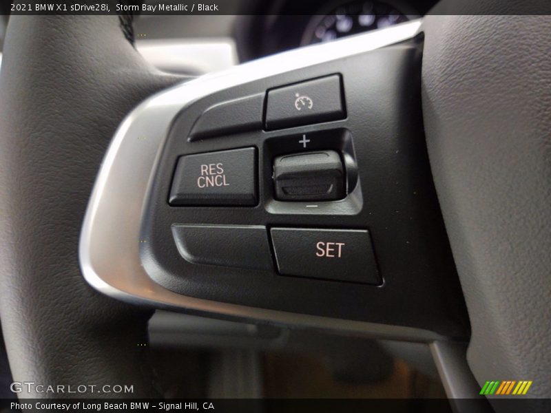 Storm Bay Metallic / Black 2021 BMW X1 sDrive28i