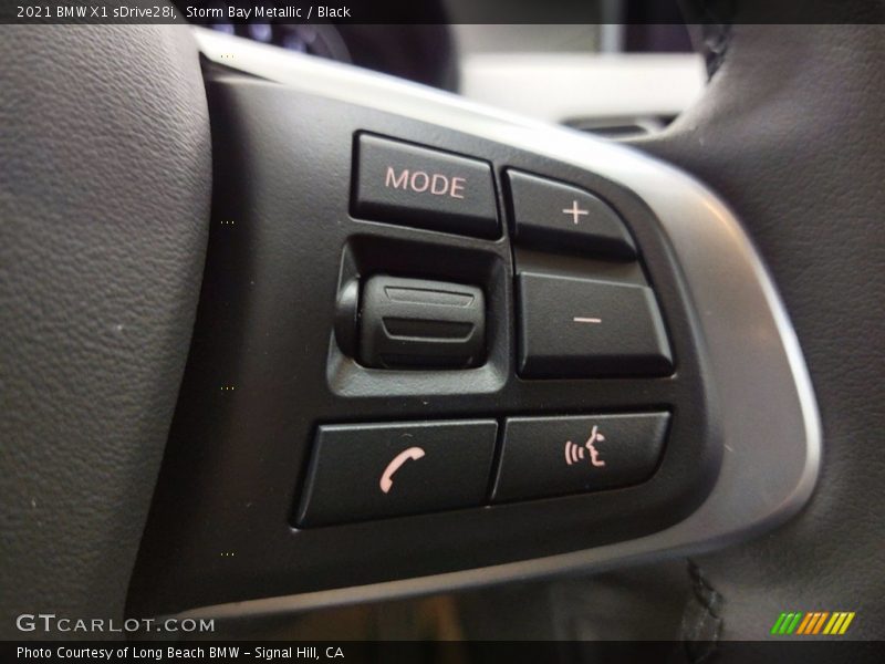 Storm Bay Metallic / Black 2021 BMW X1 sDrive28i