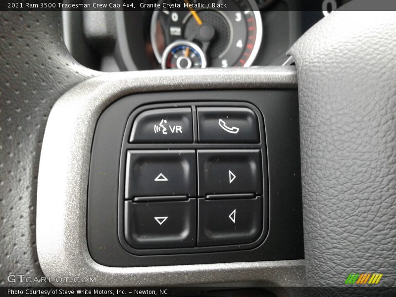 Granite Crystal Metallic / Black 2021 Ram 3500 Tradesman Crew Cab 4x4