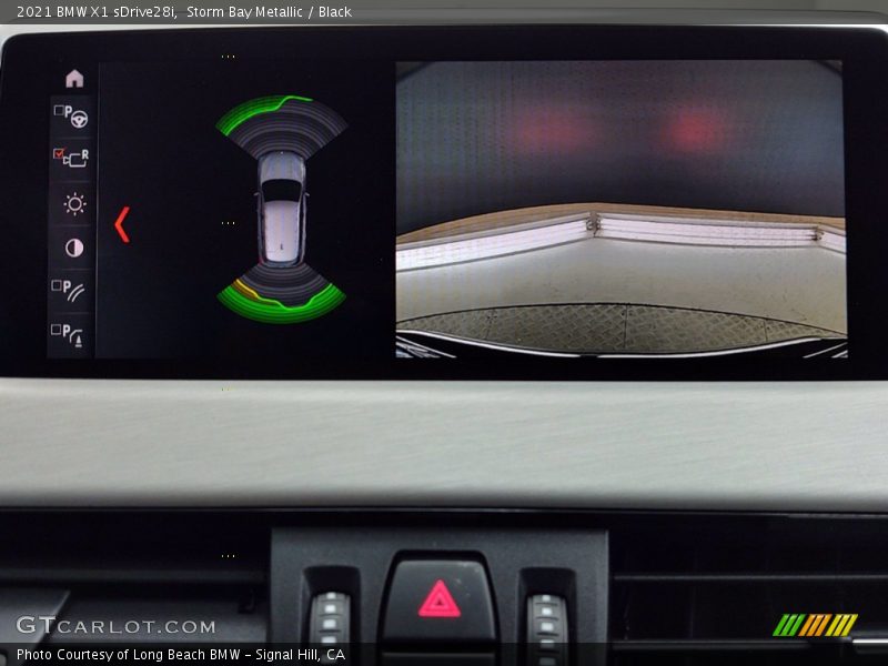 Storm Bay Metallic / Black 2021 BMW X1 sDrive28i