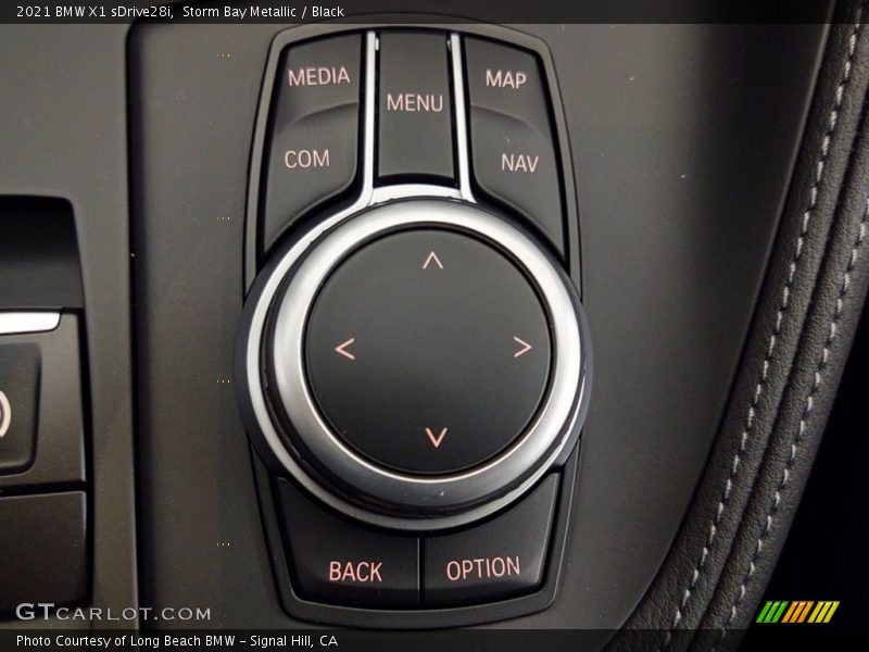 Storm Bay Metallic / Black 2021 BMW X1 sDrive28i