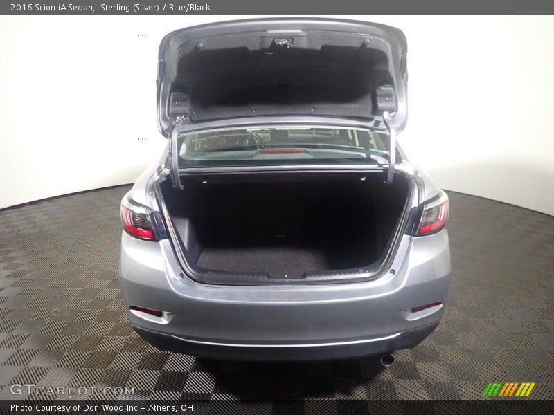 Sterling (Silver) / Blue/Black 2016 Scion iA Sedan