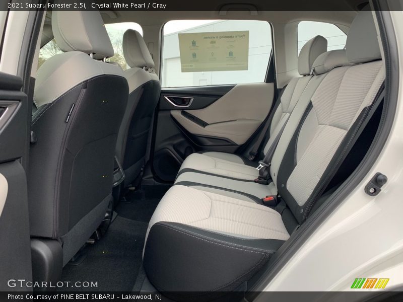 Rear Seat of 2021 Forester 2.5i
