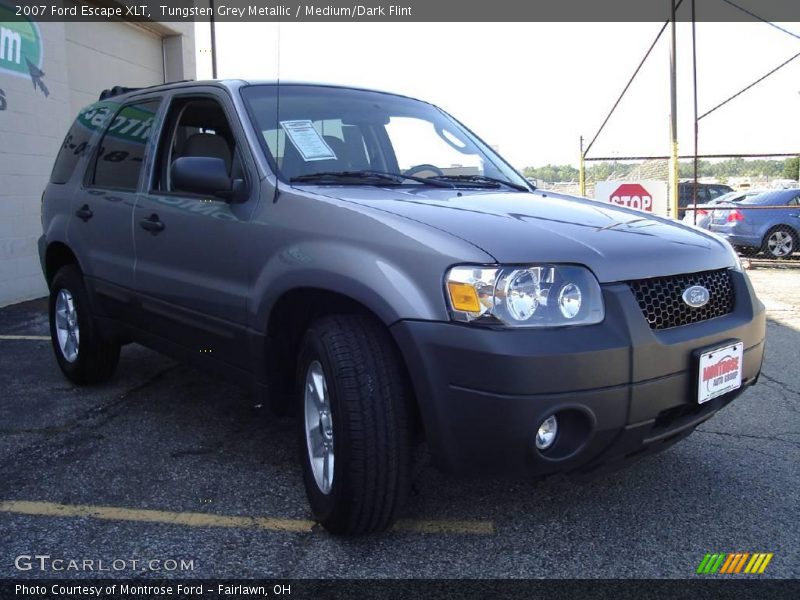 Tungsten Grey Metallic / Medium/Dark Flint 2007 Ford Escape XLT