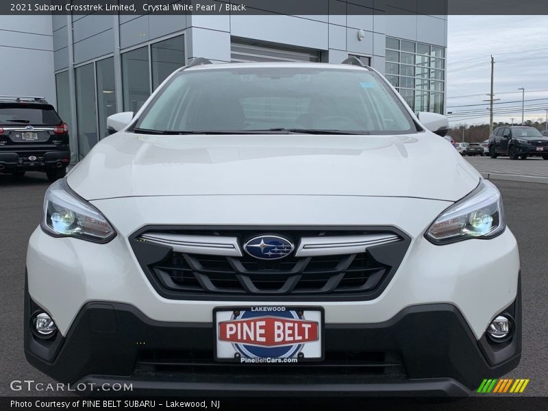 Crystal White Pearl / Black 2021 Subaru Crosstrek Limited