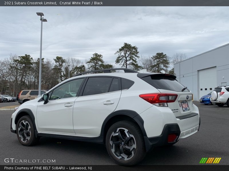 Crystal White Pearl / Black 2021 Subaru Crosstrek Limited