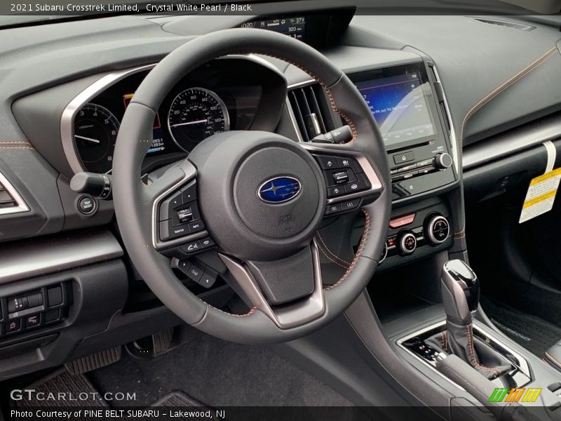 Dashboard of 2021 Crosstrek Limited