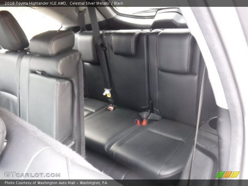 Celestial Silver Metallic / Black 2018 Toyota Highlander XLE AWD