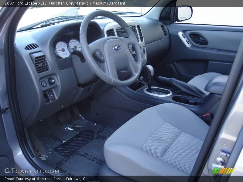 Tungsten Grey Metallic / Medium/Dark Flint 2007 Ford Escape XLT