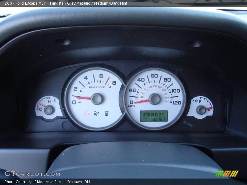 Tungsten Grey Metallic / Medium/Dark Flint 2007 Ford Escape XLT