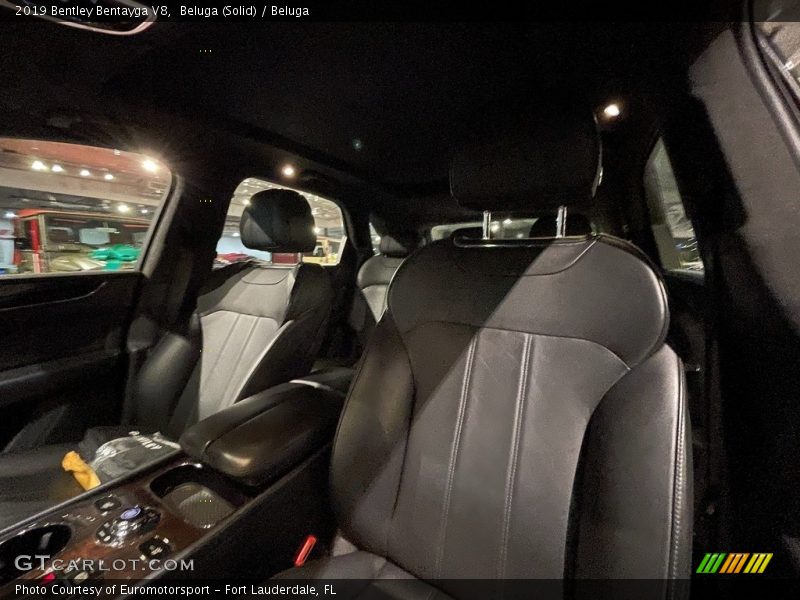 Front Seat of 2019 Bentayga V8