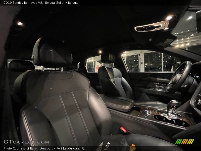  2019 Bentayga V8 Beluga Interior