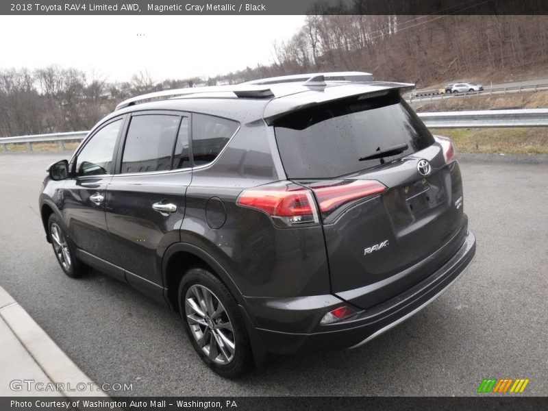Magnetic Gray Metallic / Black 2018 Toyota RAV4 Limited AWD