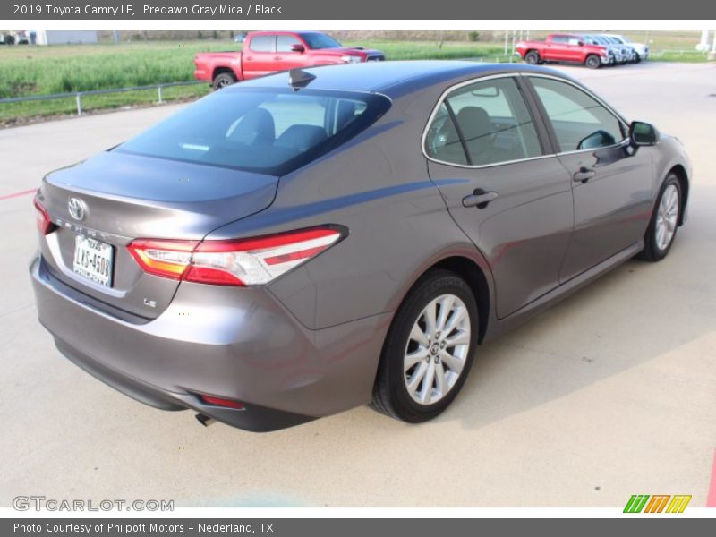 Predawn Gray Mica / Black 2019 Toyota Camry LE