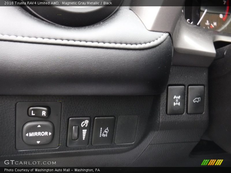 Magnetic Gray Metallic / Black 2018 Toyota RAV4 Limited AWD