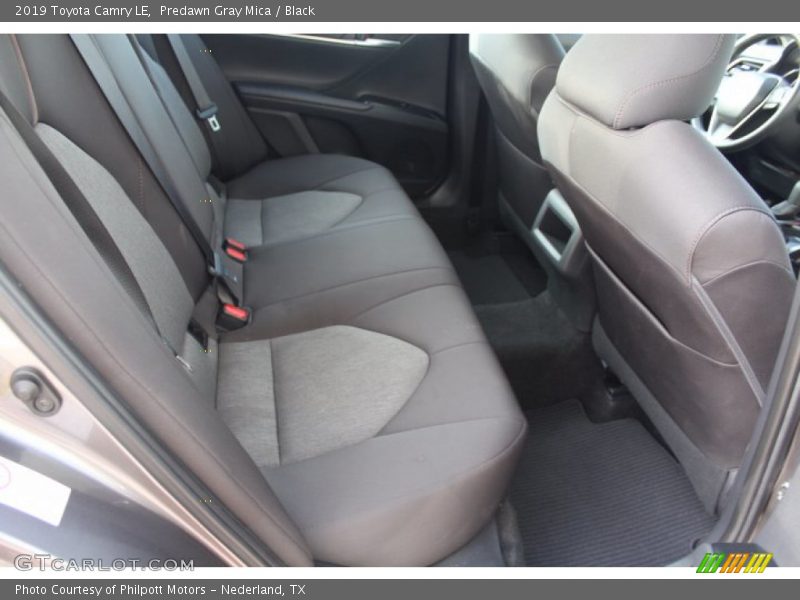 Predawn Gray Mica / Black 2019 Toyota Camry LE