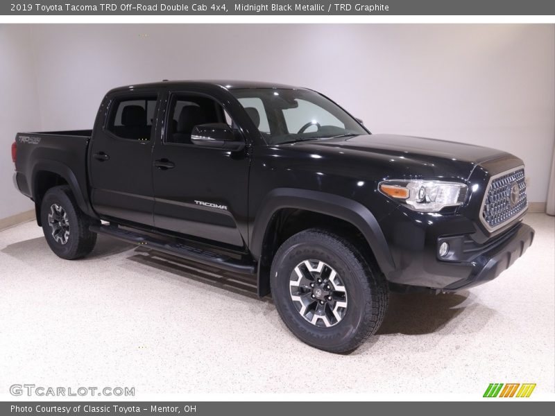 Midnight Black Metallic / TRD Graphite 2019 Toyota Tacoma TRD Off-Road Double Cab 4x4