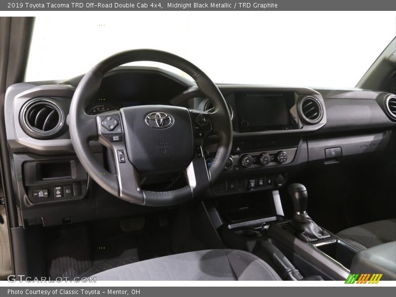 Midnight Black Metallic / TRD Graphite 2019 Toyota Tacoma TRD Off-Road Double Cab 4x4