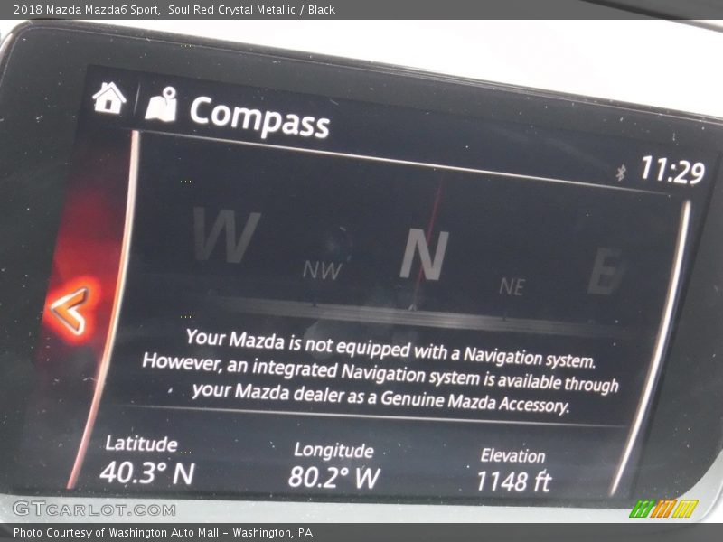 Soul Red Crystal Metallic / Black 2018 Mazda Mazda6 Sport