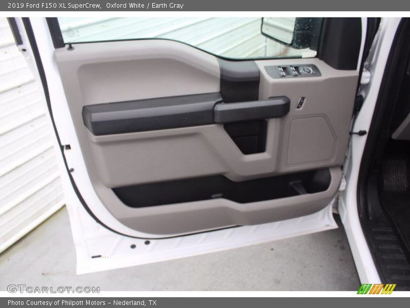 Oxford White / Earth Gray 2019 Ford F150 XL SuperCrew