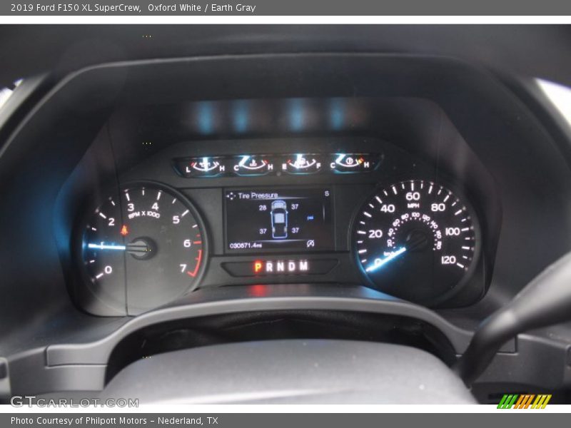 Oxford White / Earth Gray 2019 Ford F150 XL SuperCrew