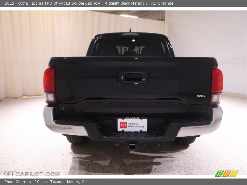 Midnight Black Metallic / TRD Graphite 2019 Toyota Tacoma TRD Off-Road Double Cab 4x4