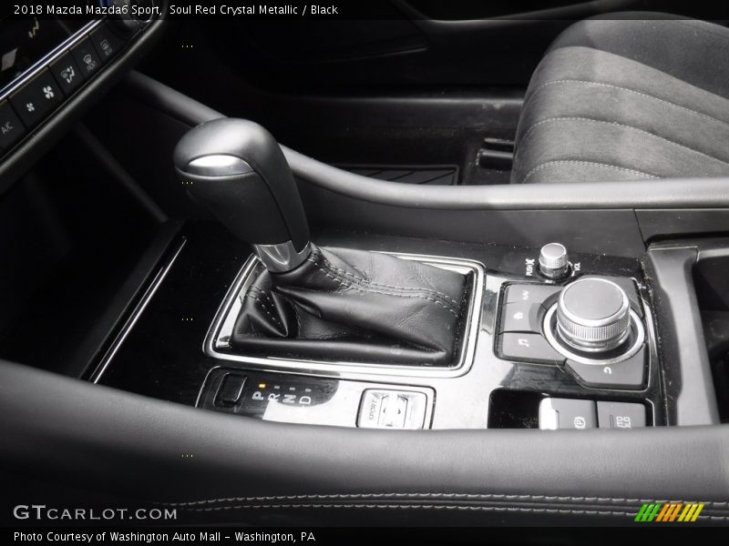 Soul Red Crystal Metallic / Black 2018 Mazda Mazda6 Sport
