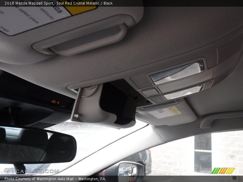 Soul Red Crystal Metallic / Black 2018 Mazda Mazda6 Sport