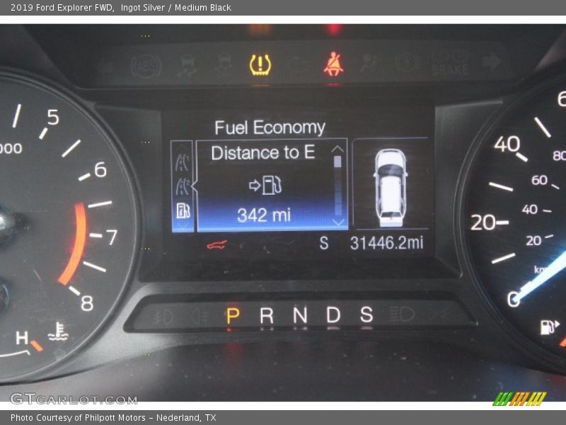 Ingot Silver / Medium Black 2019 Ford Explorer FWD