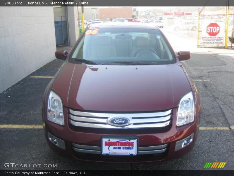 Merlot Metallic / Camel 2006 Ford Fusion SEL V6