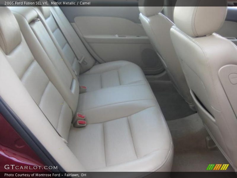 Merlot Metallic / Camel 2006 Ford Fusion SEL V6