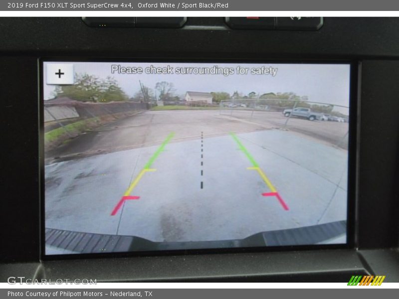 Oxford White / Sport Black/Red 2019 Ford F150 XLT Sport SuperCrew 4x4