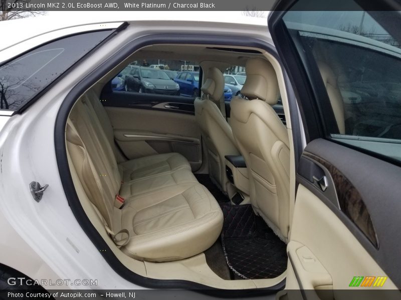 White Platinum / Charcoal Black 2013 Lincoln MKZ 2.0L EcoBoost AWD