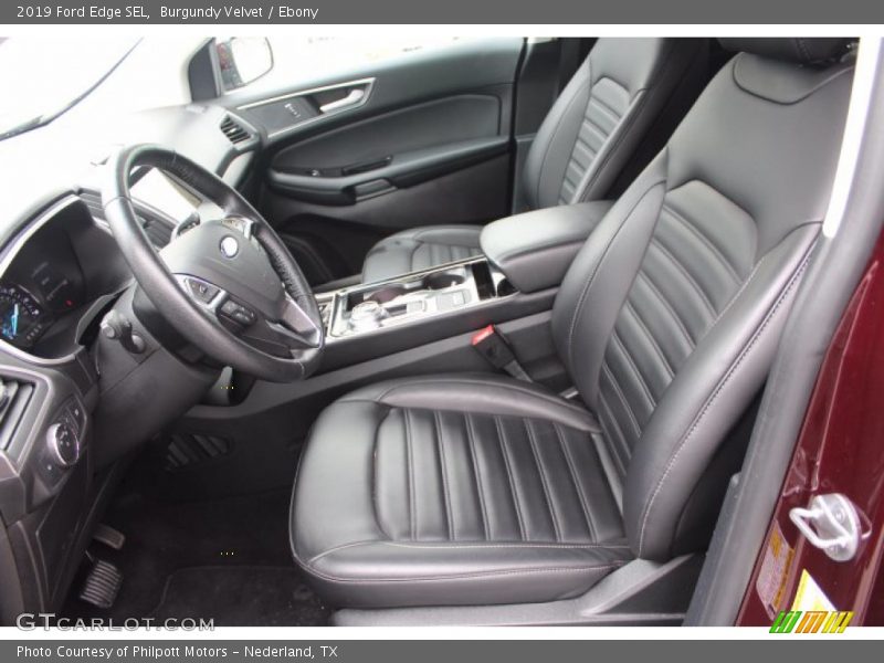 Burgundy Velvet / Ebony 2019 Ford Edge SEL