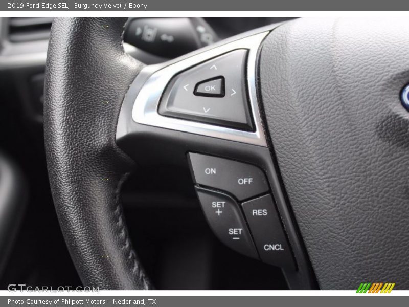 Burgundy Velvet / Ebony 2019 Ford Edge SEL