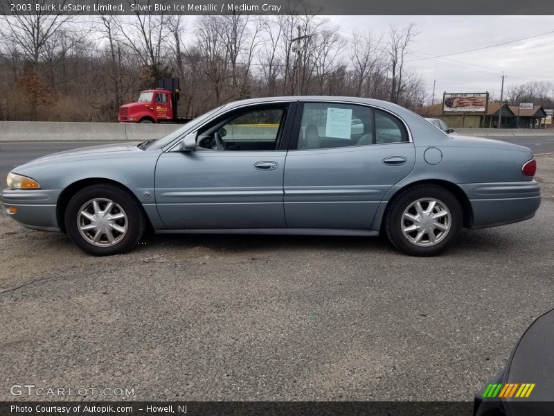 Silver Blue Ice Metallic / Medium Gray 2003 Buick LeSabre Limited