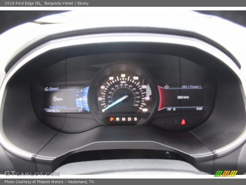 Burgundy Velvet / Ebony 2019 Ford Edge SEL