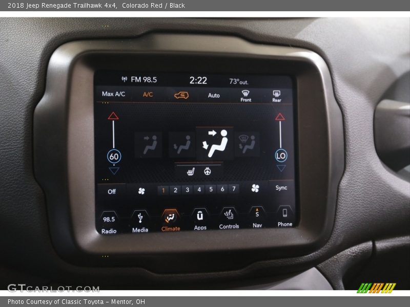 Colorado Red / Black 2018 Jeep Renegade Trailhawk 4x4