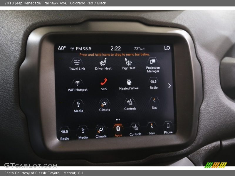 Colorado Red / Black 2018 Jeep Renegade Trailhawk 4x4