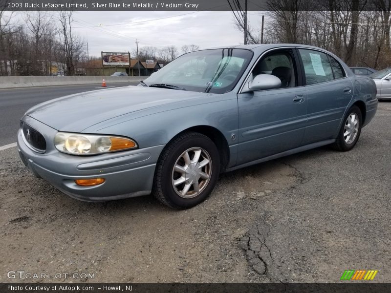 Silver Blue Ice Metallic / Medium Gray 2003 Buick LeSabre Limited